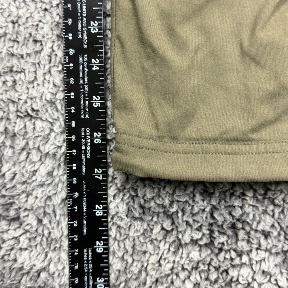 Gerry Men's W33xL27 Khaki Cargo Pants Outdoor Zip Pockets Hiking Camping Utility